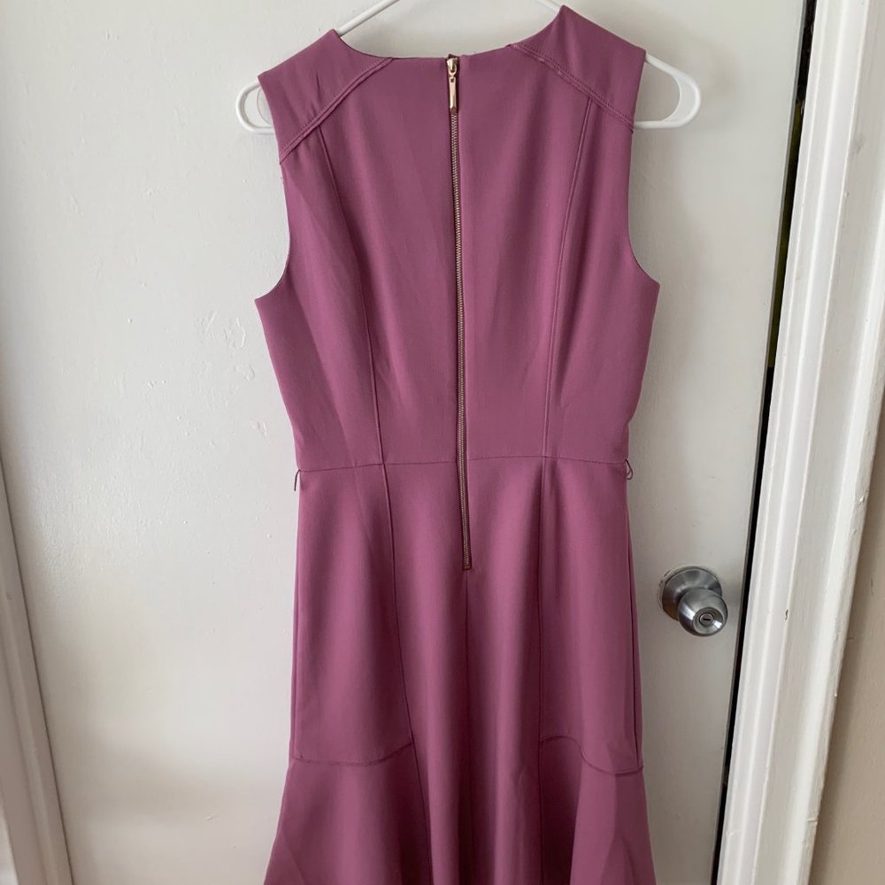 NWOT White House Black Market Mauve / Purple Dress - Picture 5 of 5